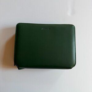 MONOS Metro Folio Kit Vegan Leather Travel Organizer - Juniper Green